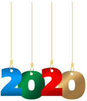 numbers & 2020 free transparent png image.