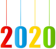 numbers & 2020 free transparent png image.