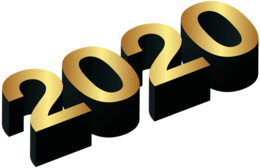 numbers & 2020 free transparent png image.