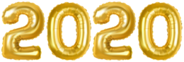 numbers & 2020 free transparent png image.