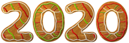 numbers & 2020 free transparent png image.