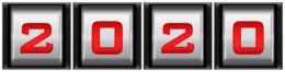 numbers & 2020 free transparent png image.