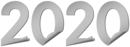 numbers & 2020 free transparent png image.