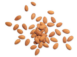 fruits & almond free transparent png image.