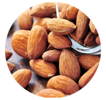 fruits & almond free transparent png image.