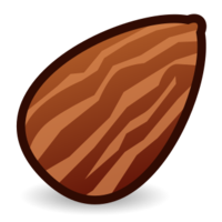 fruits & almond free transparent png image.