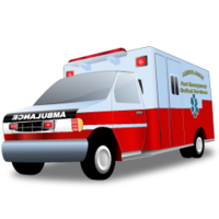 cars & Ambulance free transparent png image.