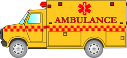 cars & Ambulance free transparent png image.