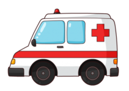 cars & Ambulance free transparent png image.