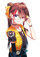 fantasy & Anime girl free transparent png image.