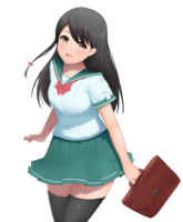 fantasy & Anime girl free transparent png image.