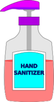 miscellaneous & Hand antiseptic free transparent png image.