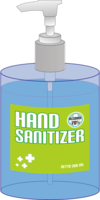 miscellaneous & Hand antiseptic free transparent png image.