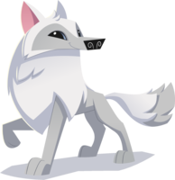 animals & Arctic fox free transparent png image.