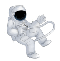 people & astronaut free transparent png image.