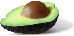 fruits & avocado free transparent png image.