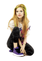 celebrities & Avril Lavigne free transparent png image.