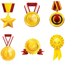 objects & Award trophy free transparent png image.