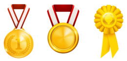 objects & Award trophy free transparent png image.