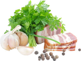 food & Bacon free transparent png image.