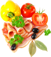 food & Bacon free transparent png image.