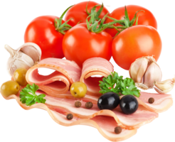 food & Bacon free transparent png image.