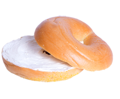 food & Bagel free transparent png image.