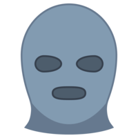 clothing & Balaclava mask free transparent png image.