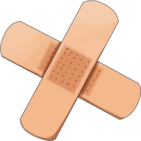 objects & Bandage free transparent png image.