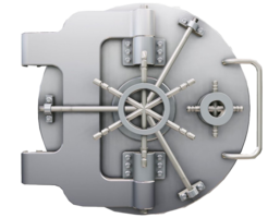 technic & Bank vault free transparent png image.