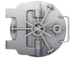 technic & Bank vault free transparent png image.