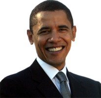 celebrities & Barack Obama free transparent png image.