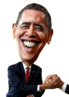 celebrities & Barack Obama free transparent png image.