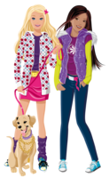 heroes & Barbie free transparent png image.