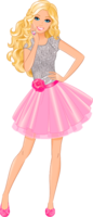 heroes & Barbie free transparent png image.