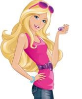 heroes & Barbie free transparent png image.