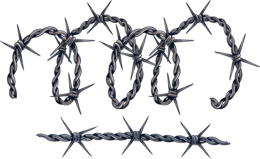 technic & barbwire free transparent png image.