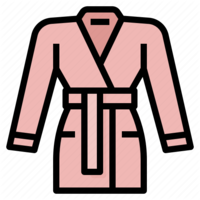 clothing & Bathrobe free transparent png image.