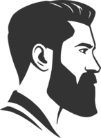 people & beard free transparent png image.