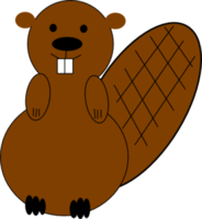 animals & Beaver free transparent png image.