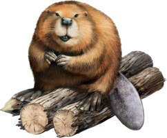 animals & Beaver free transparent png image.