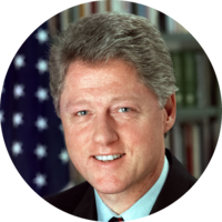 celebrities & Bill Clinton free transparent png image.