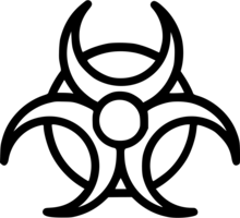 symbols & Biohazard free transparent png image.