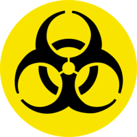 symbols & Biohazard free transparent png image.