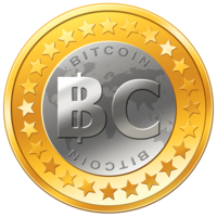 logos & Bitcoin free transparent png image.