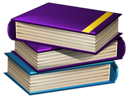 objects & book free transparent png image.