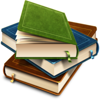 objects & book free transparent png image.