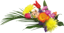 flowers & Bouquet of flowers free transparent png image.