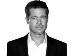 celebrities & Brad Pitt free transparent png image.