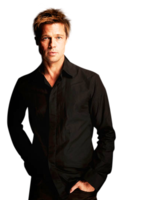 celebrities & Brad Pitt free transparent png image.